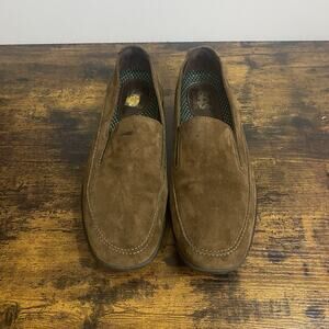 SAS Weekender Oporto‎ Loafers Mens 12M Brown Suede Slip On Comfort
